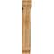 Ekena Millwork Traditional Traditional Rough Sawn Bracket w/ Offset Brace, Western Red Cedar, 8"W x 36"D x 48"H BKT0806X36X48TRA01RWR - alternate 3